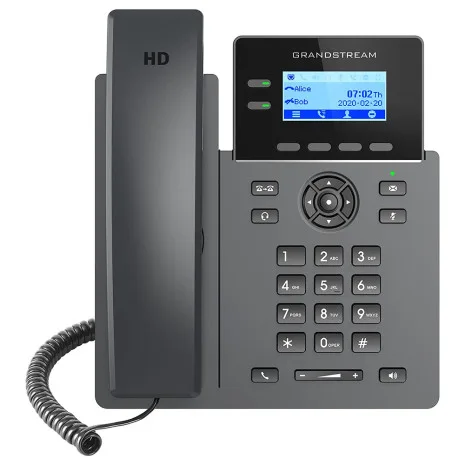 GRP2602P Grandstream GRP2602P 2-Line Essential IP Phone - Image 1